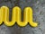 2010s Anna Dawson for Heller Swell Yellow Wall Catchall For Sale - Image 5 of 12