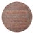 Jean Stoffer x Loloi Bradbury Sunset / Multi 7'-9" x 7'-9" Round Area Rug For Sale