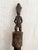 1980s Vintage African Ceremonial Baule Broom W/ Female Figure 27" H For Sale - Image 5 of 7