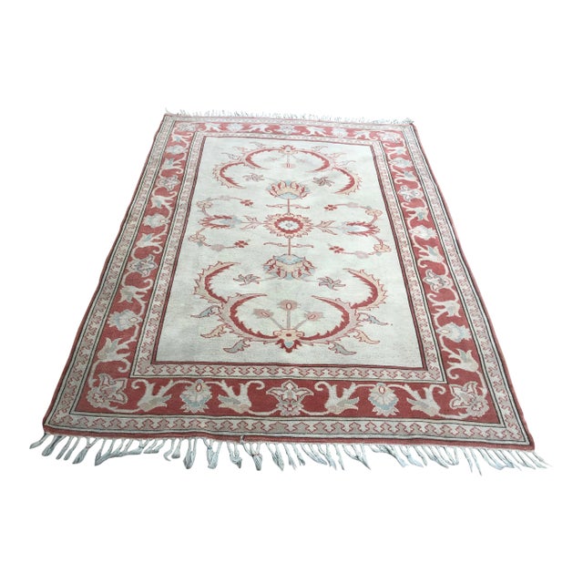 Anatolian Turkish Bohemian Naturel Rug For Sale