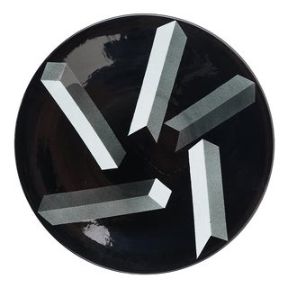 Atlantis Decorated Ceramic Plate by Rolf Sinnemark for Rorstrand, 1980s For Sale