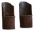 Swedish Folk Art Stump Chairs, 1890s, Set of 2 For Sale