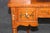 English Made Satinwood Adams Paint Decorated Carlton House Desk With Cubbies For Sale - Image 13 of 18