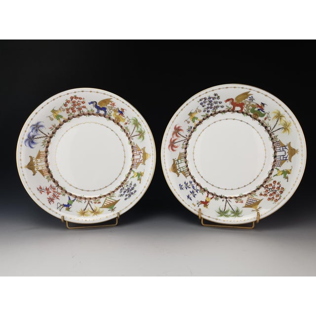 Chinese Circus Bowls from C. Le Tallec, 1987, Set of 2 For Sale - Image 14 of 14
