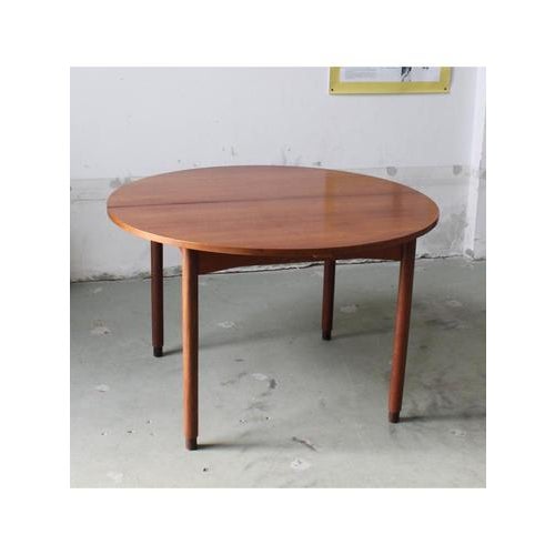 Round Extendable Table, Italy, 1960s For Sale - Image 3 of 15