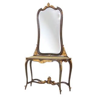Italian Venetian Style Console Table, 1930s For Sale