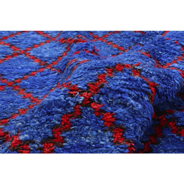 Vintage Beni M'Guild Moroccan Rug, 06'08 X 13'09 For Sale In Dallas - Image 6 of 10
