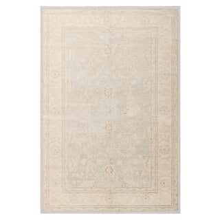 Contemporary Traditional Inspired Tabriz Botanic Rug by Doris Leslie Blau For Sale