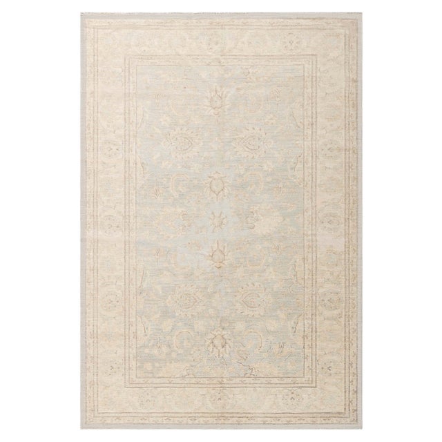 Contemporary Traditional Inspired Tabriz Botanic Rug by Doris Leslie Blau For Sale