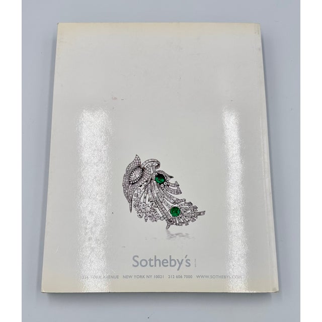 Contemporary Sotheby's Van Cleef Magnificent Jewels New York Dec 06, 2006 Auction Catalog For Sale - Image 3 of 11