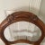 Antique Handcarved Side Chairs With Leaf Design and Leopard Upholstery and Turquoise Welting - a Pair For Sale - Image 4 of 10