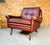 Mid-Century Danish Cognac Leather Lounge Chair by Svend Skipper, 1965 For Sale - Image 4 of 4