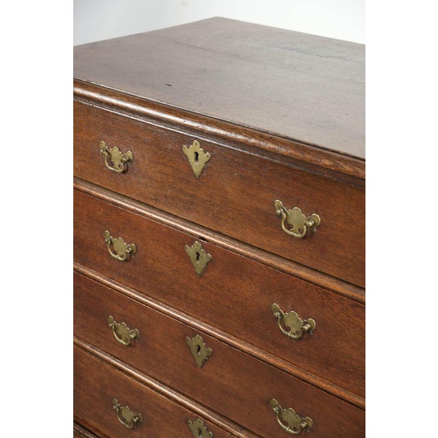 Antique English Oak Chest of Drawers, 1600s For Sale - Image 11 of 13