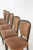 Italian Wooden Chairs with Studs by Melchiorre Bega, 1950s, Set of 6 For Sale - Image 4 of 11