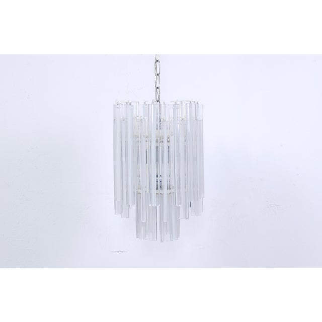 1970s Murano Glass Chandelier from Venini, 1970s For Sale - Image 5 of 17