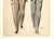 Contemporary 1937 French Art Deco Men's Tailoring Llithograph, Matted For Sale - Image 3 of 4