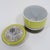 Mid 20th Century Mottahedeh Lemon Yellow Porcelain Jar For Sale - Image 5 of 6