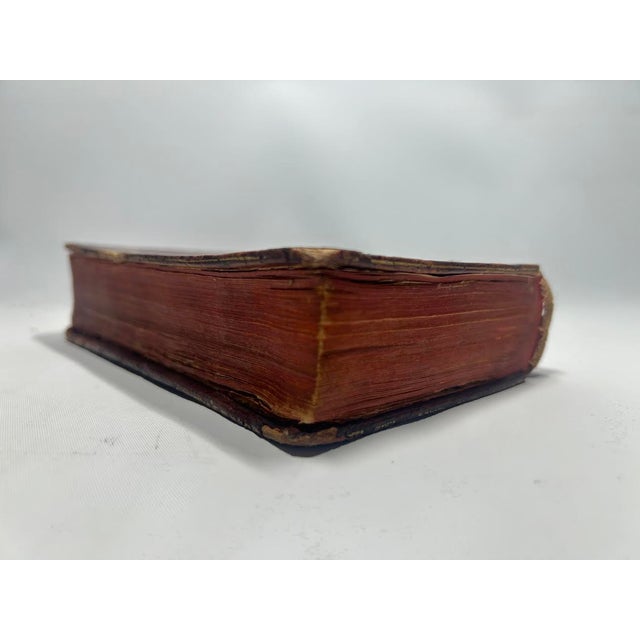 18th Century Royal Alliance 18th-Century French Trompe L’Œil Book Box (Livre Secet) – Louis XV & Marie Leszczyńska (Dated 1756) For Sale - Image 5 of 9