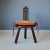 Spanish Wooden Stool, 1960s For Sale - Image 10 of 10