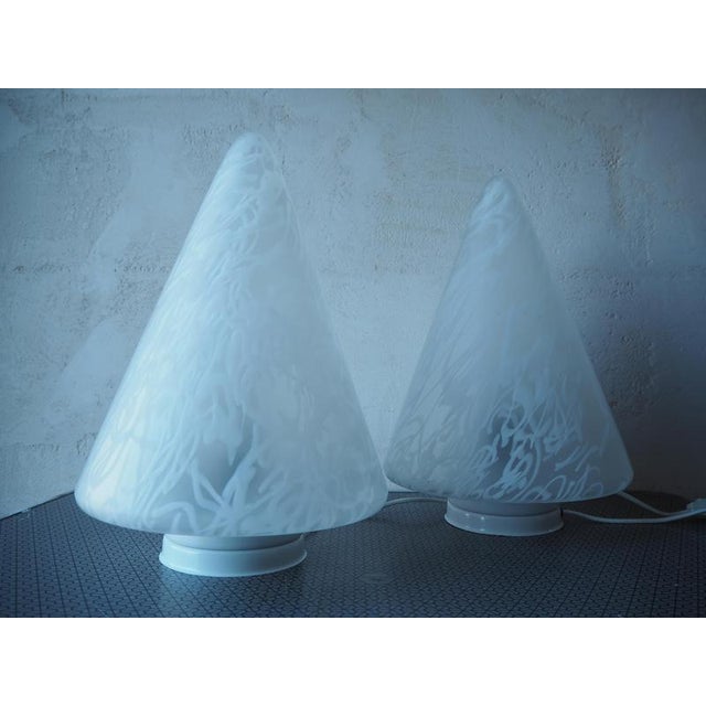 Large Vintage Table Lamps, Former Czechoslovakia, 1970s, Set of 2 For Sale - Image 3 of 13