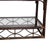 Vintage Rattan Bamboo Etagere With Glass Shelves, Coastal Palm Beach Regency, 74" For Sale - Image 12 of 13