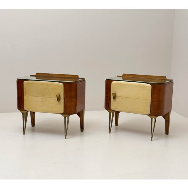 Bedside Tables by Vittorio Dassi and Gio Ponti, 1950s, Set of 2 For Sale - Image 6 of 6