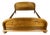 Vintage French King Size Bed Frame with Carved Headboard For Sale