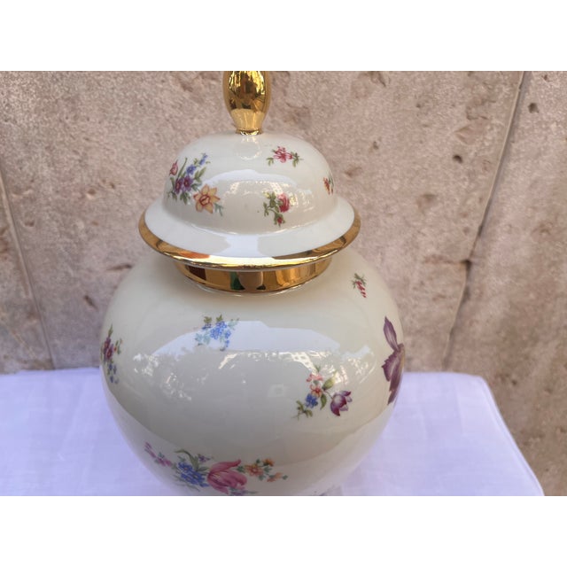 Ceramic Bavarian Porcelain Lidded Jug, 1890s For Sale - Image 7 of 8
