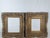 Wood Mid 20th Century Pair of Grand European-Style Carved Giltwood Frames With Acanthus & Floral Scrollwork For Sale - Image 7 of 17