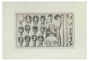 Lorenz Heister, Surgical Instruments, Etching, 1750