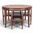 Vintage Teak Table and Chairs by Hans Olsen for Frem Rojle, 1960s, Set of 4 For Sale - Image 13 of 13