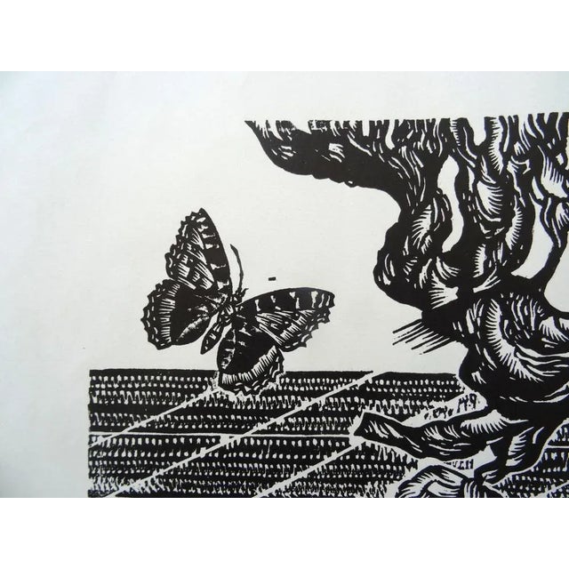 Tree of life. 1982, paper, linocut, print size 50x56 cm; total 60x65 cm was a soviet, russian painter, graphic artist, art...