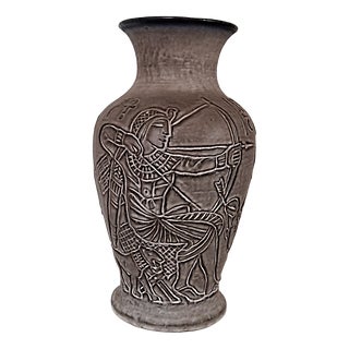 Vintage German Ceramic Vase, 1970s For Sale