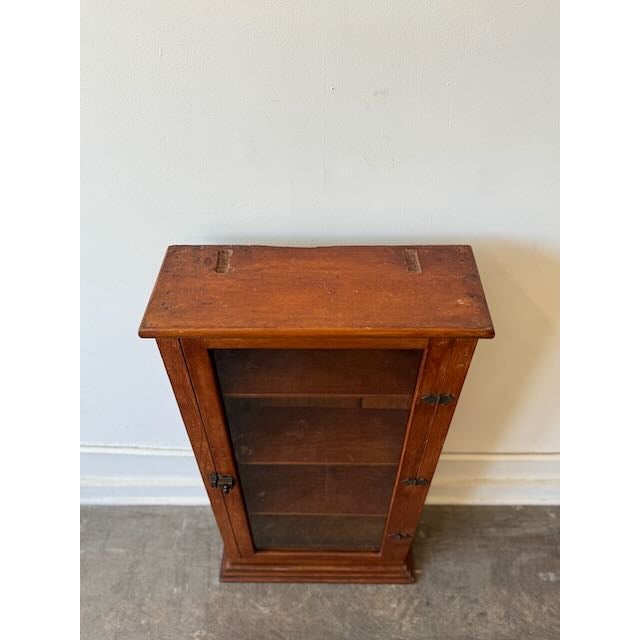 Antique Pine Display Case For Sale In Los Angeles - Image 6 of 11