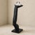 1990s Arm & Hand Sculpture Male Anatomic Statue Black Iron Postmodern Metal Art 27" For Sale - Image 9 of 17