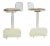 Karl Springer Lucite Swivel Function Bar Stools Mid-Century Modern - A Pair For Sale