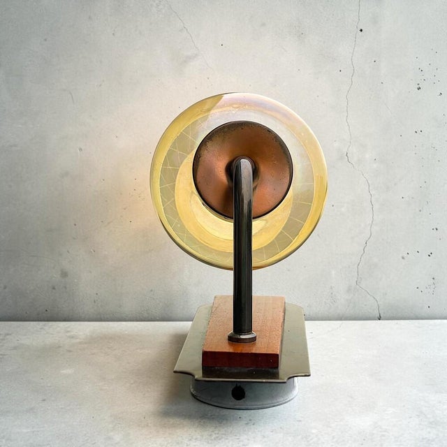 Danish Modern Teak and Etched Glass Wall Sconce, 1960s For Sale - Image 6 of 12