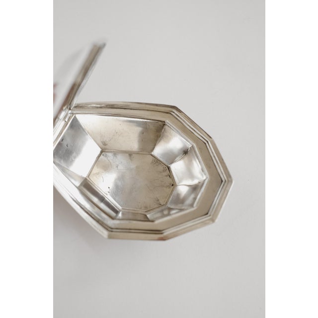Vintage Silver-Plated Butter Dish For Sale - Image 5 of 10