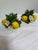 Neoclassical Capodimonte Lemon Candles Holders, Set of Two For Sale - Image 3 of 12