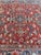Antique Persian Heriz Carpet Handmade Wool Oriental Rug, Rust, Navy-Medium Blue For Sale - Image 11 of 18