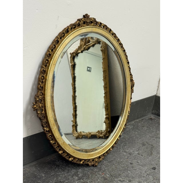 Hollywood Regency Empire Mirror For Sale - Image 4 of 12