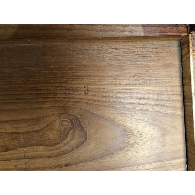 Wood Danish Teak and Rosewood Side Table Designed for the Rigspolitiet Headquarters For Sale - Image 7 of 13