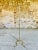 Mid-Century Modern Vintage Floor Lamp with Gilded Brass Decor, 1960s For Sale - Image 3 of 18