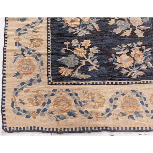 Antique Russian Bessarabian Rug For Sale - Image 9 of 9