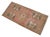 1970s Hand Made Small Turkish Rug. DoorMat Entry Decor Kitchen Mat Baht Rug - 21'' X 43'' For Sale - Image 4 of 13