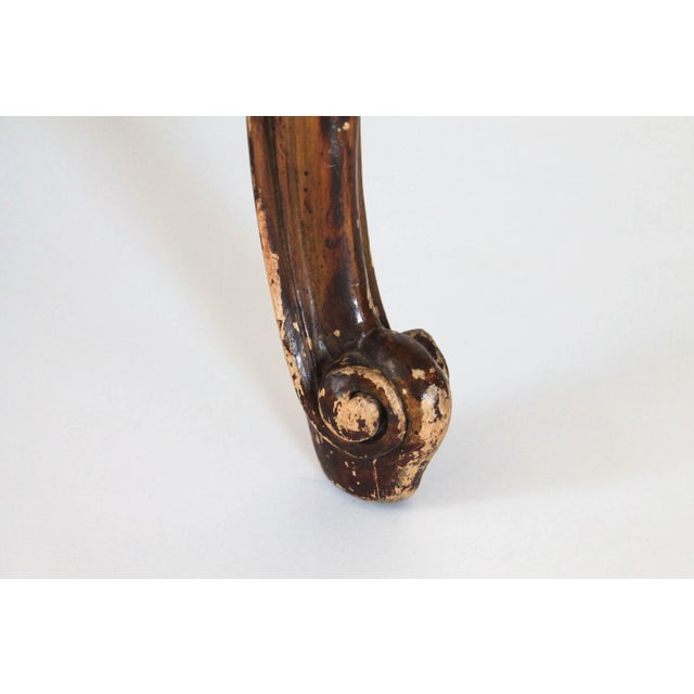 Wood French Louis XV Style Fauteuil For Sale - Image 7 of 13