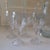 Late 20th Century Block Crystal Crystal Goblets and Pitcher - Set of 8 For Sale - Image 9 of 11
