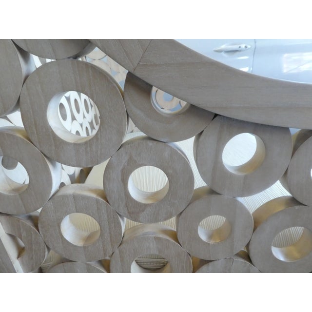 -Contemporary Donut Circle Lounge Chairs - a Pair For Sale - Image 10 of 11