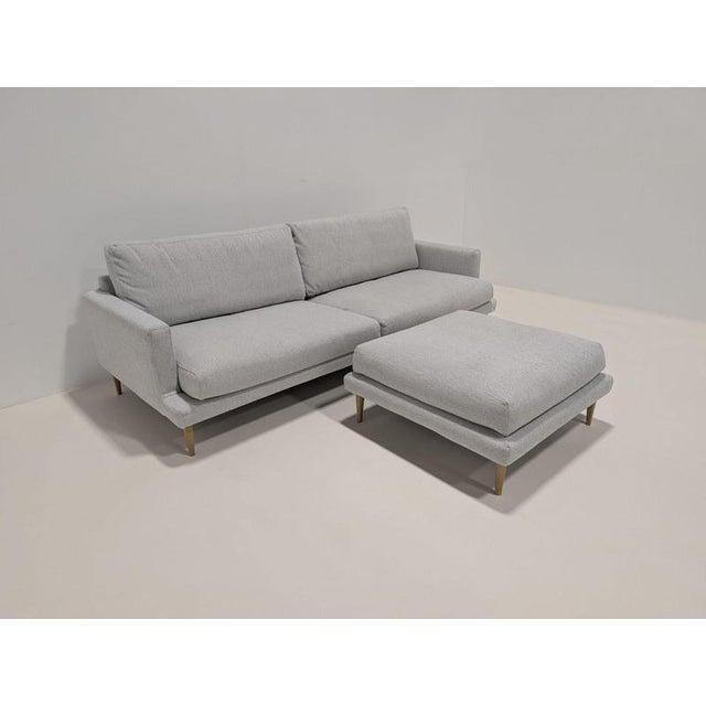 Set of Veneda Sofa and Ottoman from Bolia For Sale - Image 9 of 13