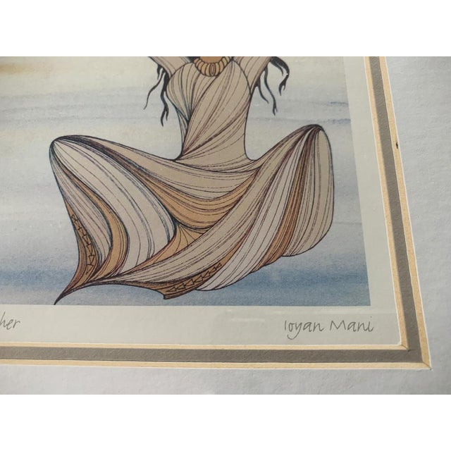 1980s Maxine Noel, Spirits, 1970s, Paintings, Framed, Set of 2 For Sale - Image 5 of 18